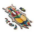 Nervous System Generative Jigsaw Puzzles Coordinated Set component 1