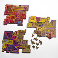 Nervous System Generative Jigsaw Puzzles Coordinated Set component 1