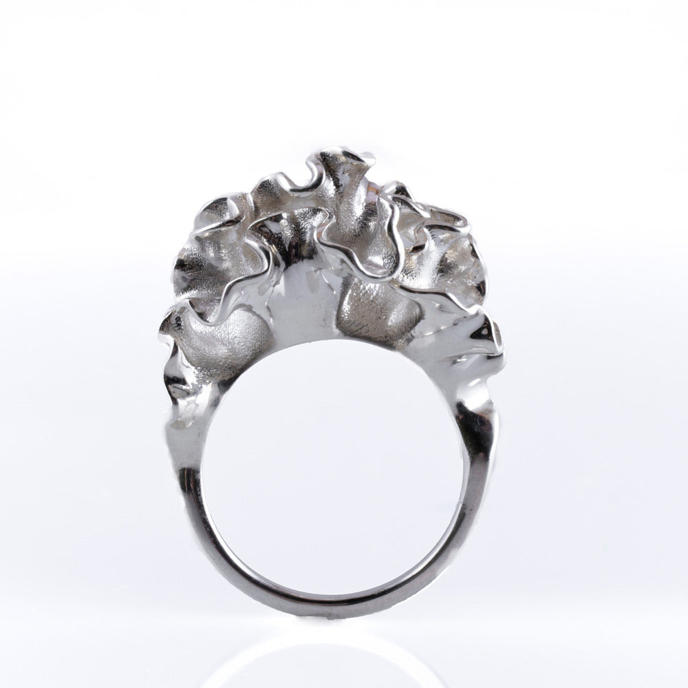 SILVER CNIDARIA RING | size 5, size 6, size 7, size 8, size 9, size 10, size 11