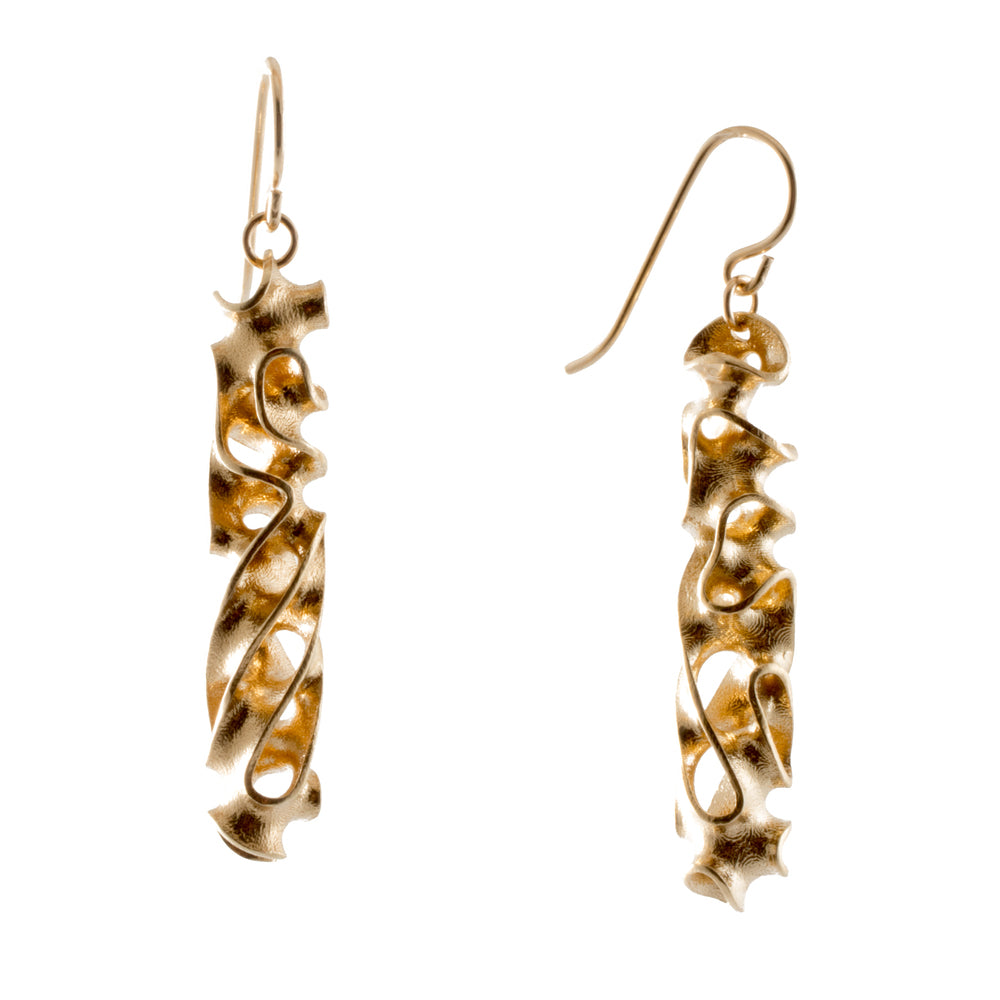 MINIMA EARRINGS | brass