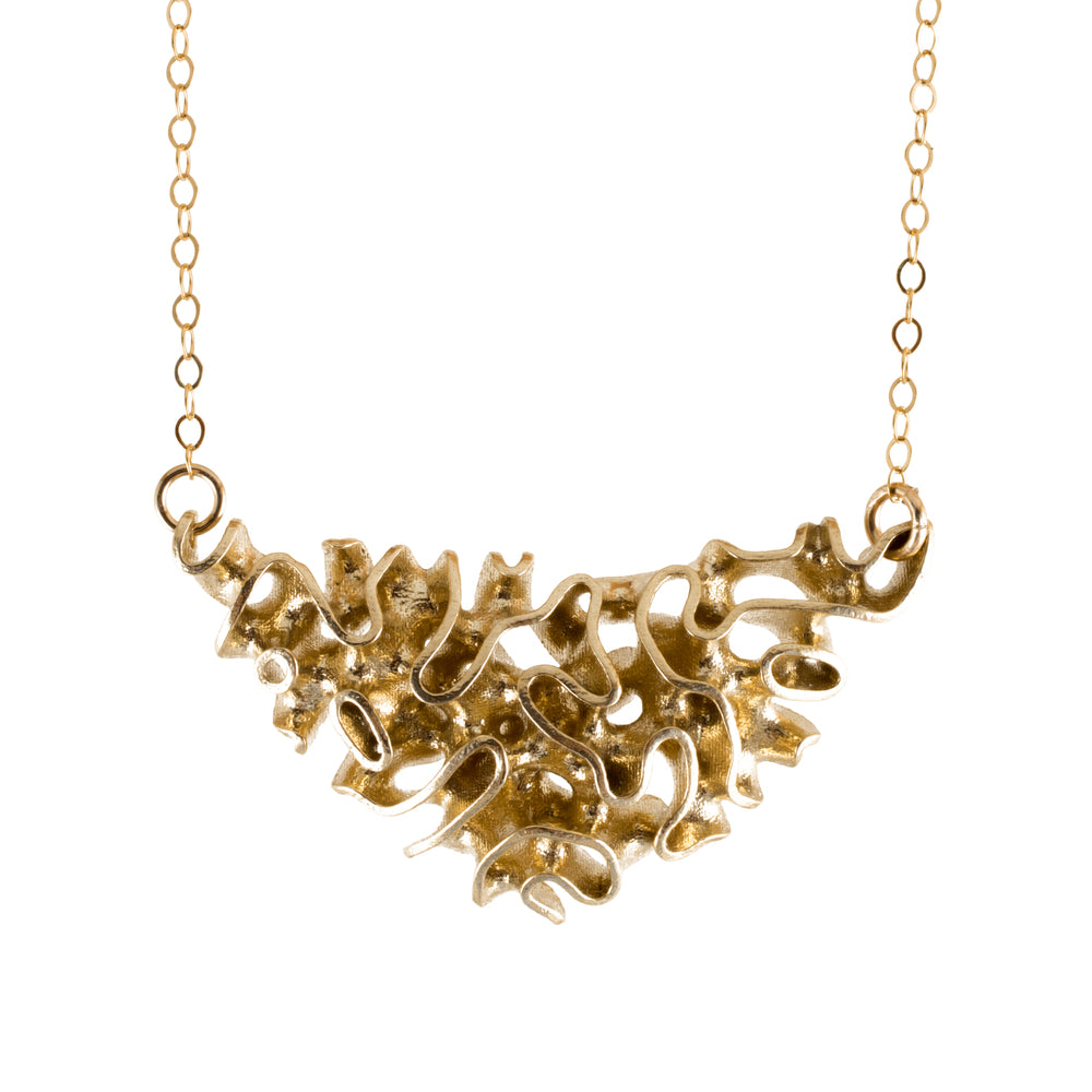OCCA NECKLACE | brass