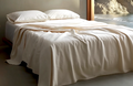 Sleep & Beyond Organic Cotton Honeycomb Blanket, supplier catalog photograph